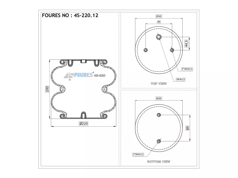 Convoluted Air Springs