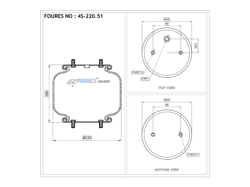 Convoluted Air Springs