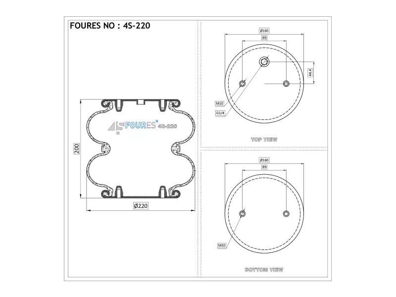 Convoluted Air Springs