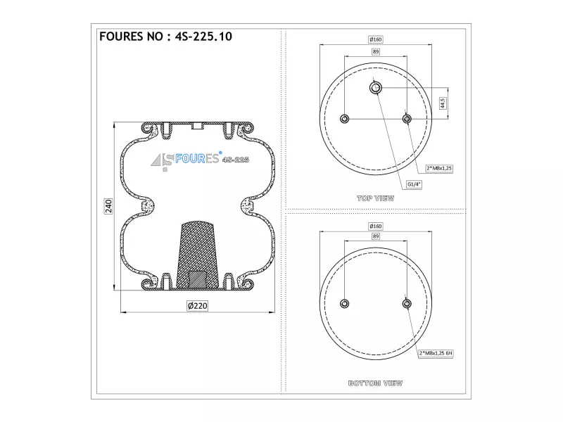 Convoluted Air Springs