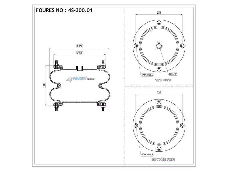 Convoluted Air Springs