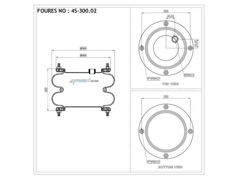 Convoluted Air Springs