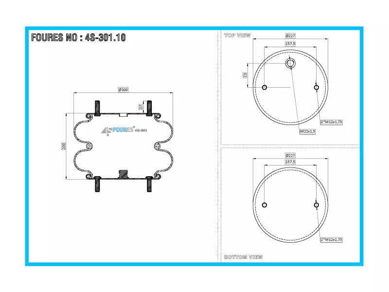 Convoluted Air Springs