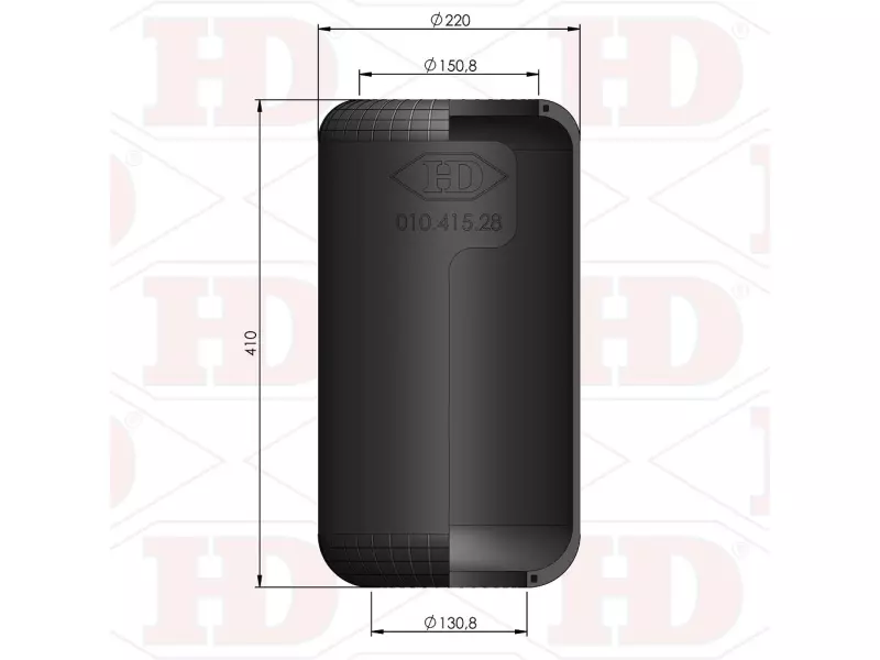 Rolling Lobe Air Spring