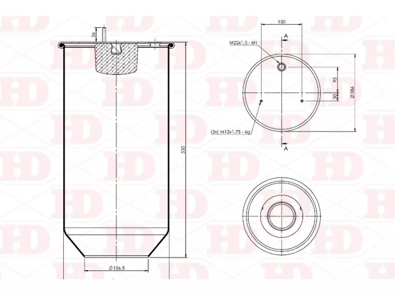 Air Spring Service Assembly