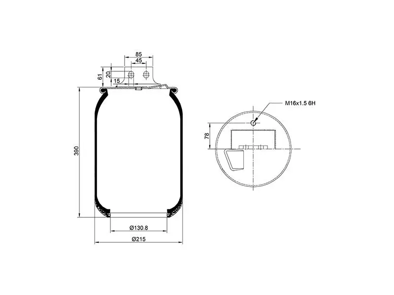 Air Spring Service Assembly