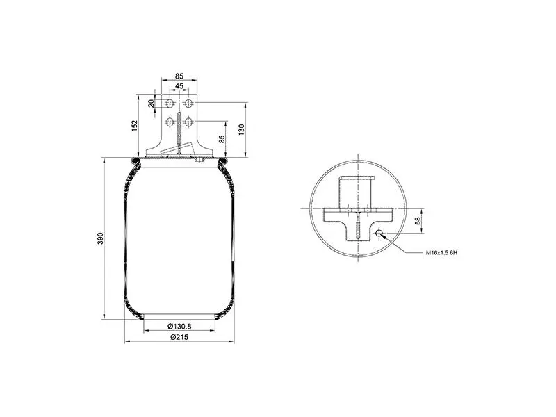Air Spring Service Assembly