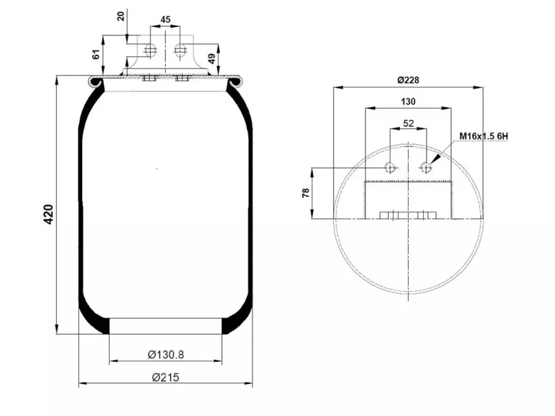 Air Spring Service Assembly