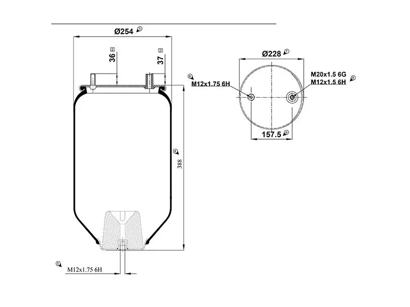 Air Spring Service Assembly