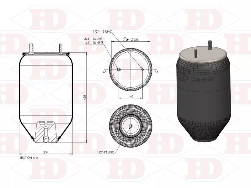 Air Spring Service Assembly
