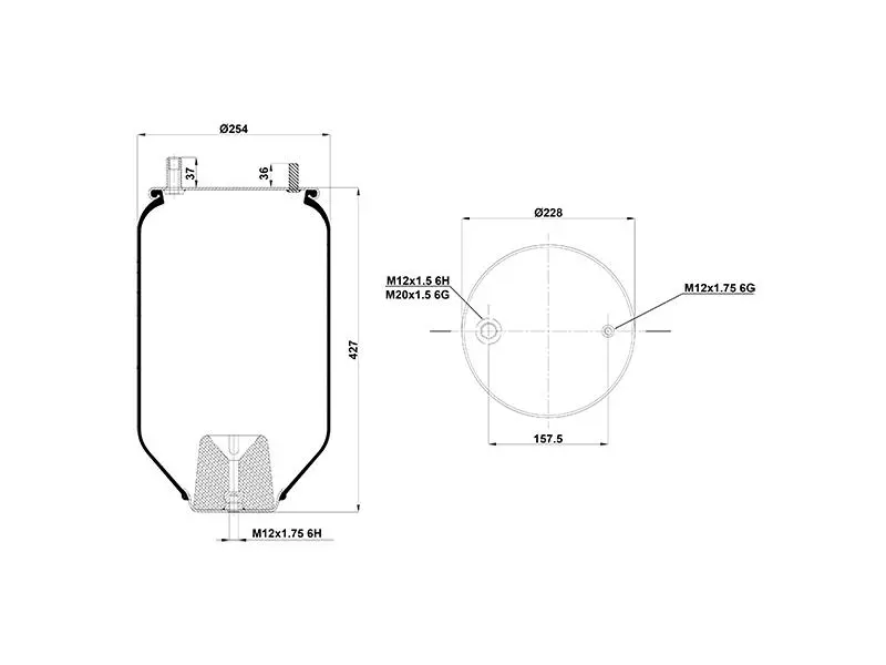 Air Spring Service Assembly