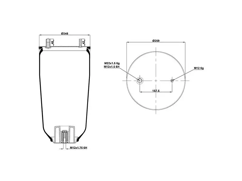 Air Spring Service Assembly