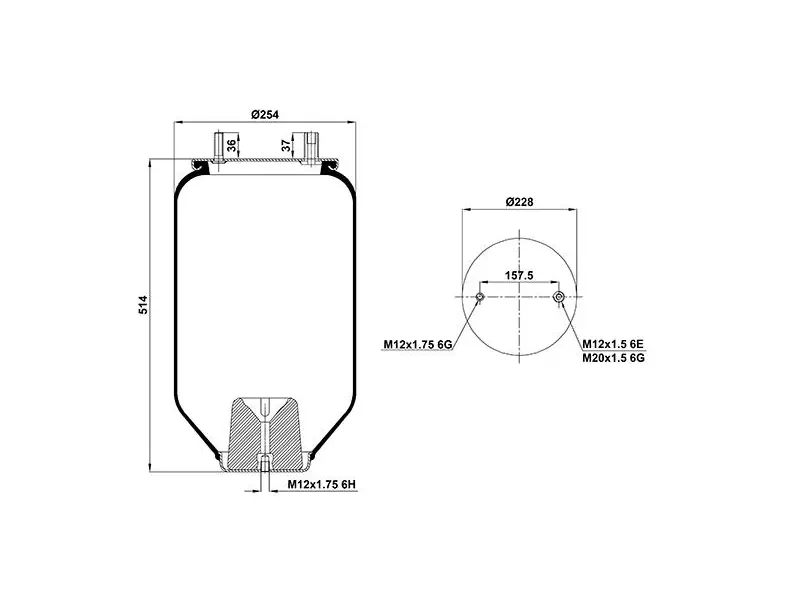 Air Spring Service Assembly