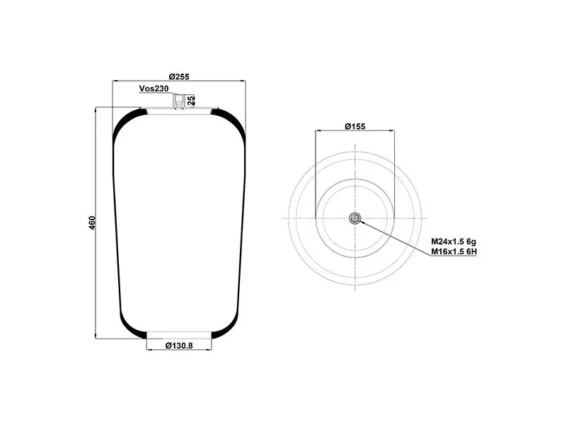 Air Spring Service Assembly