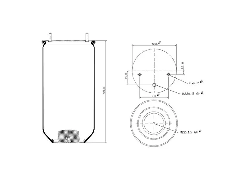 Air Spring Service Assembly