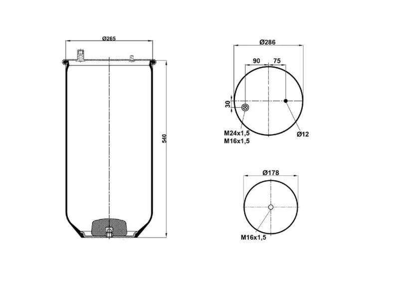 Air Spring Service Assembly