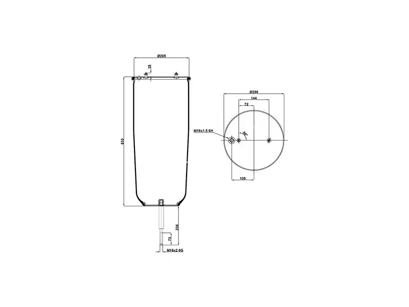 Air Spring Service Assembly
