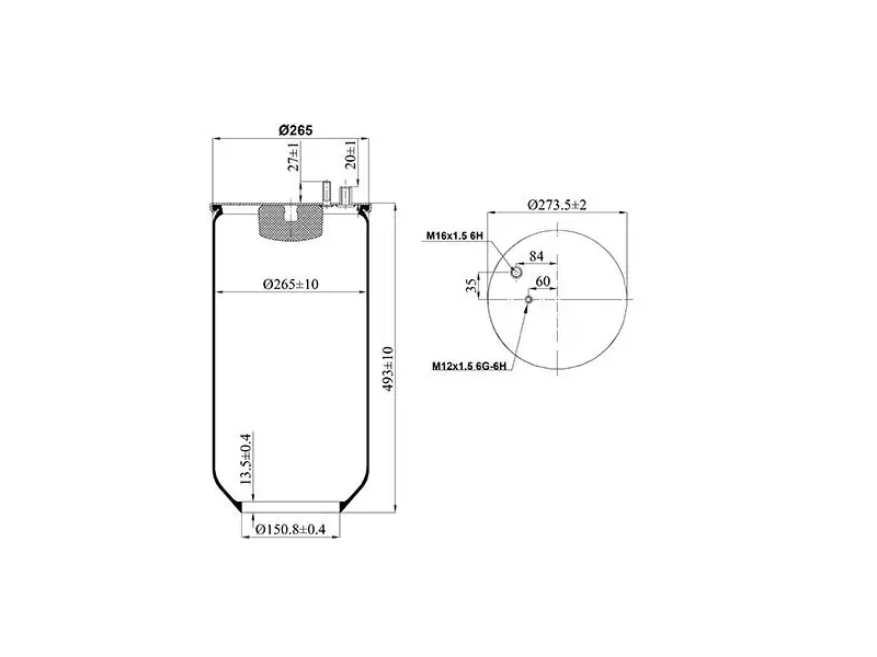 Air Spring Service Assembly