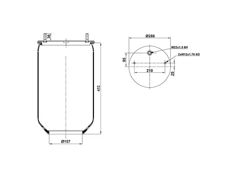 Air Spring Service Assembly