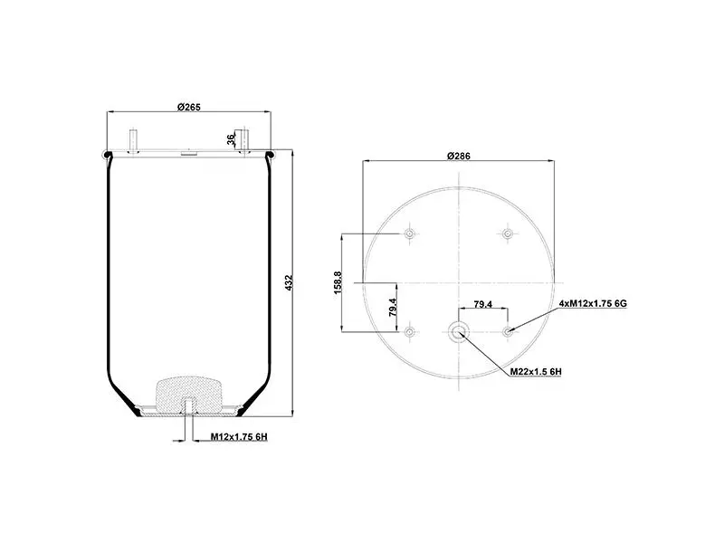 Air Spring Service Assembly
