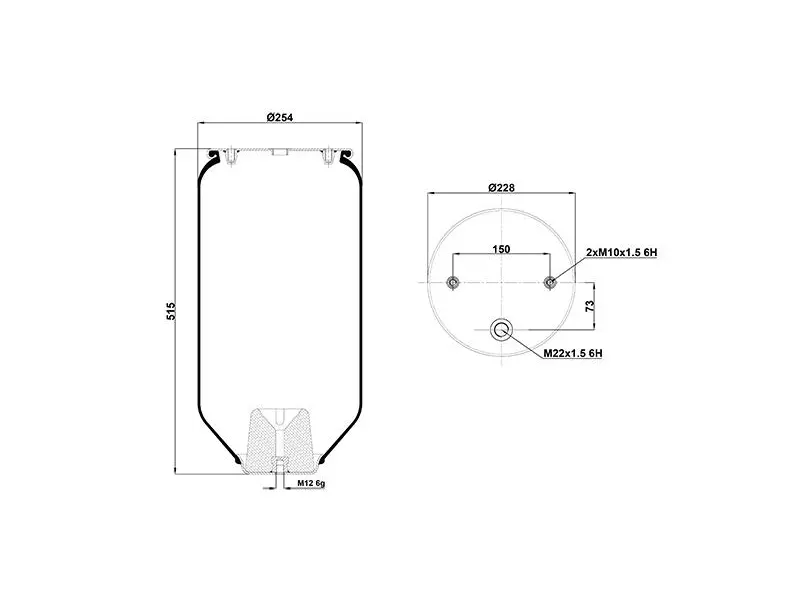 Air Spring Service Assembly