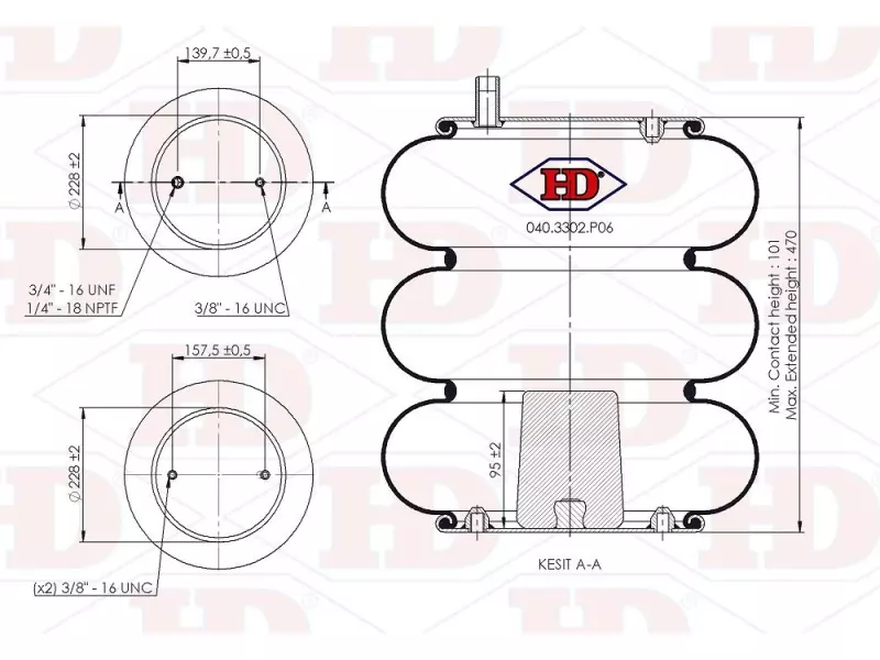Convoluted Air Spring