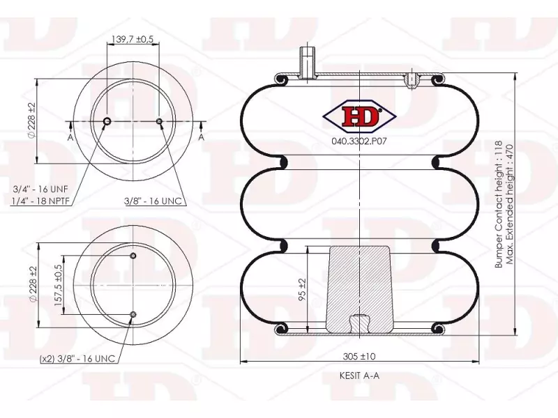 Convoluted Air Spring