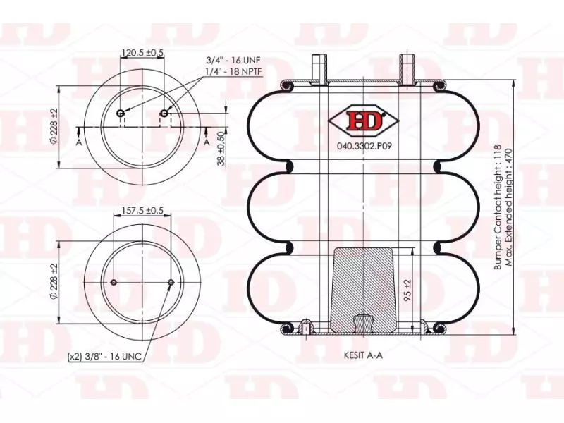 Convoluted Air Spring