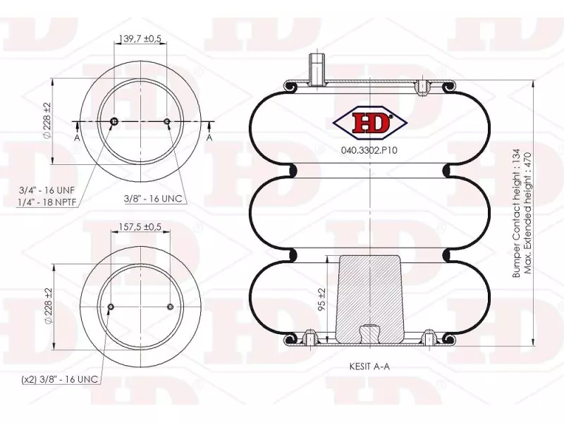Convoluted Air Spring