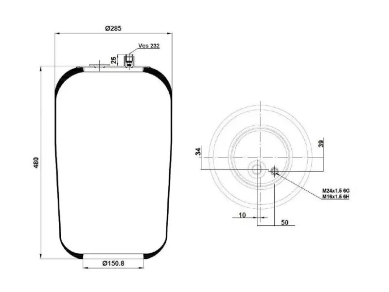 Air Spring Service Assembly
