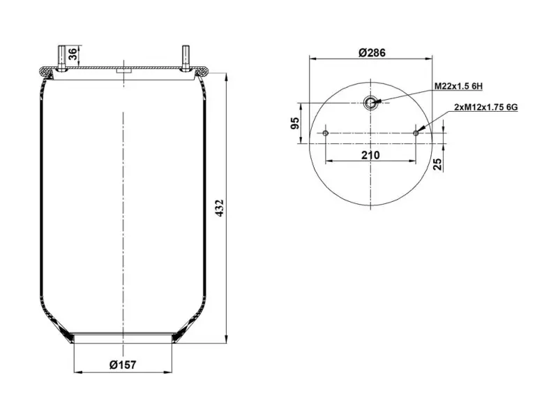 Air Spring Service Assembly