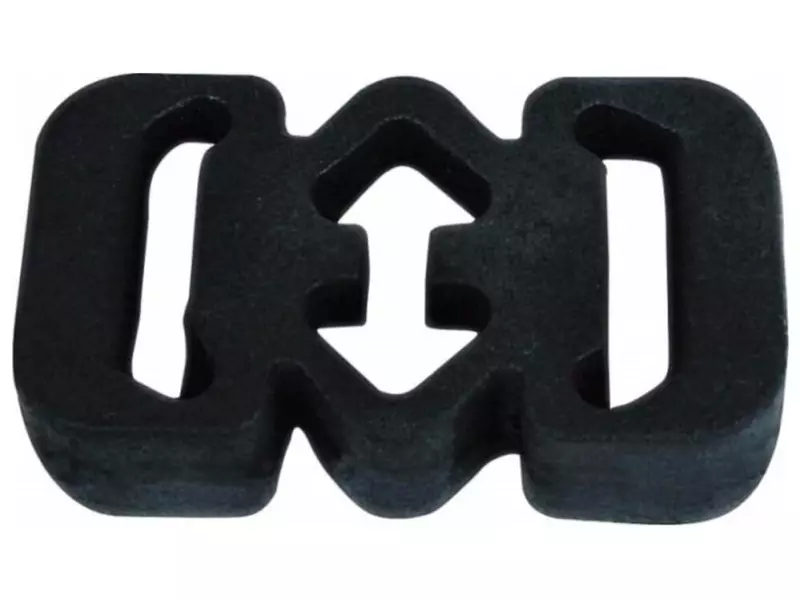 EXHAUST RUBBER MIDDLE