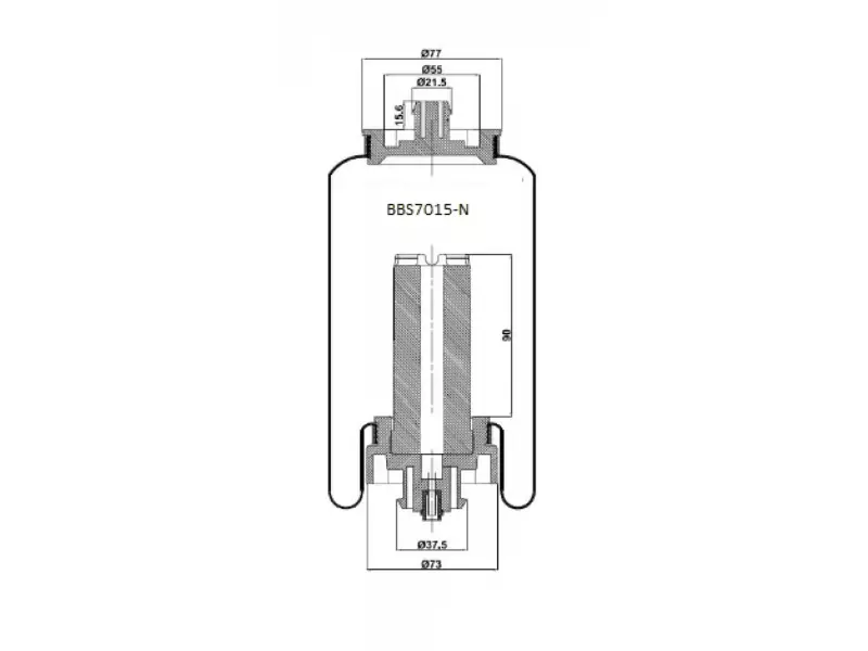 CABIN AIR SPRING