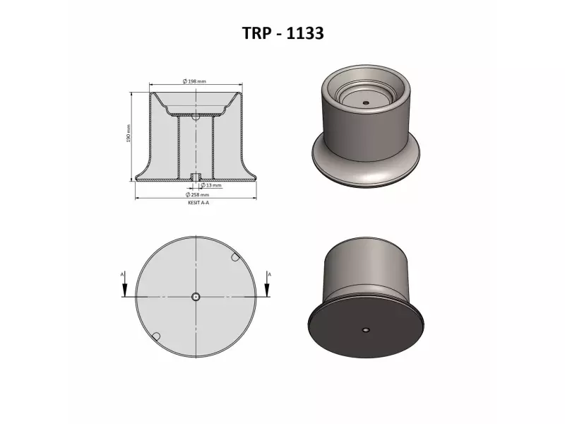 KÖRÜK ALT PİSTONU 